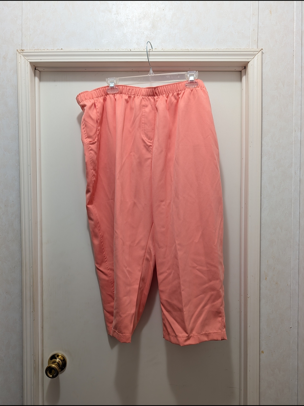 Rebecca Malone Desert Flower Elastic-Waist Capris